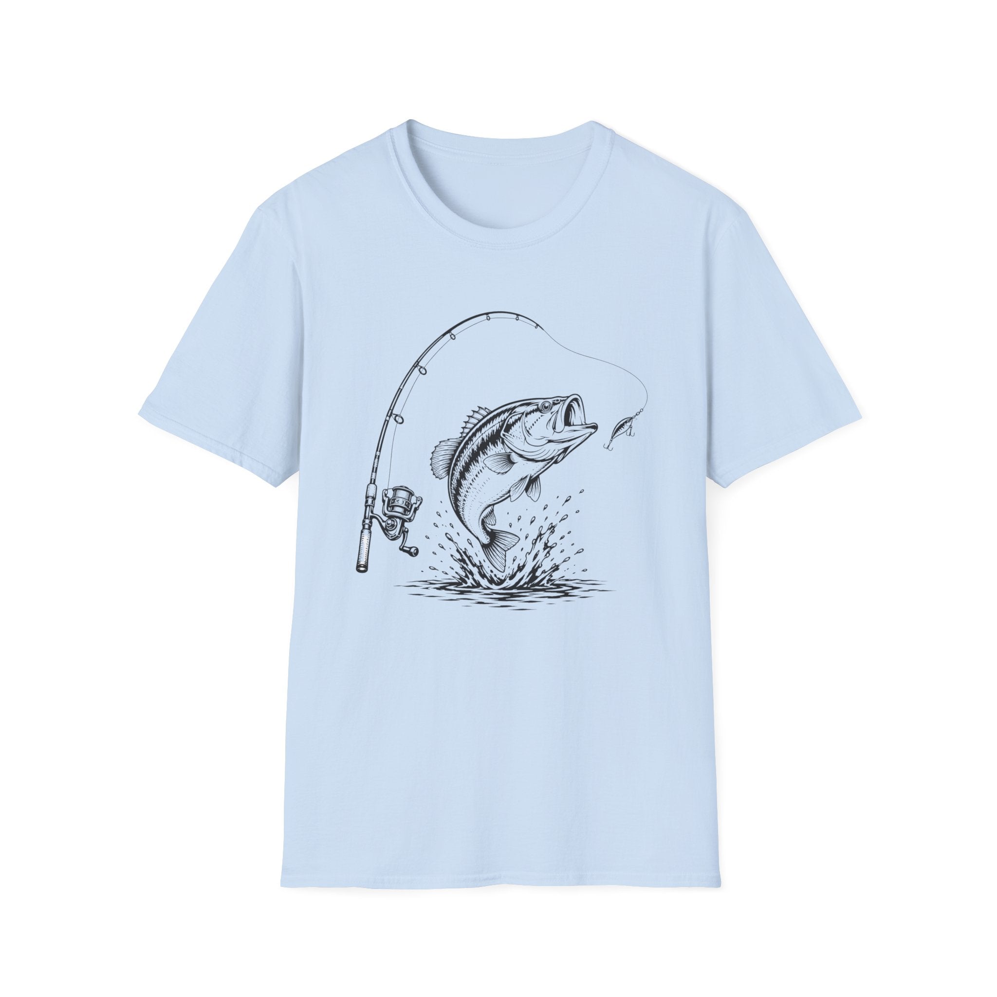 Fishing Rod Fish T-shirt