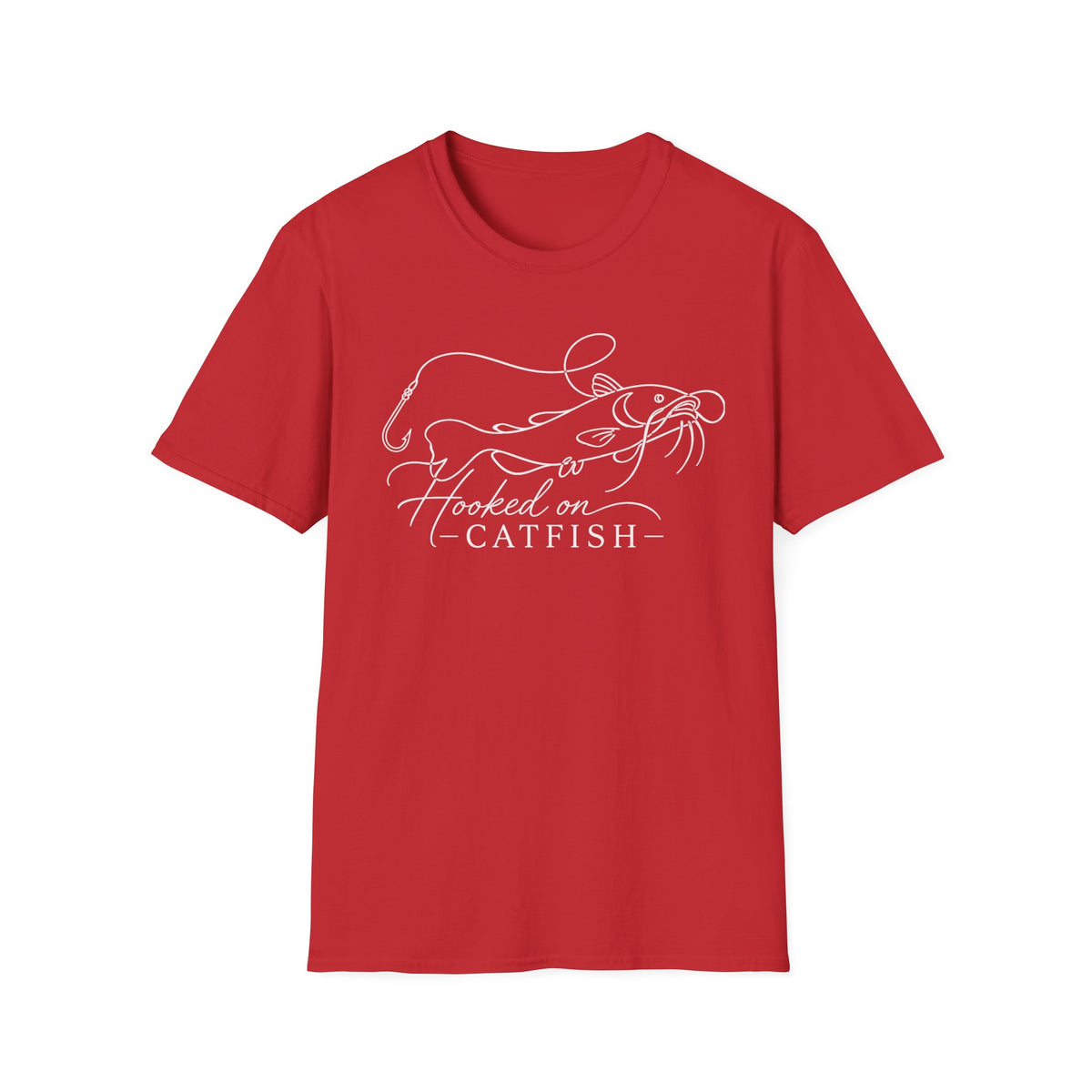 Hooked Line Catfish T-Shirt