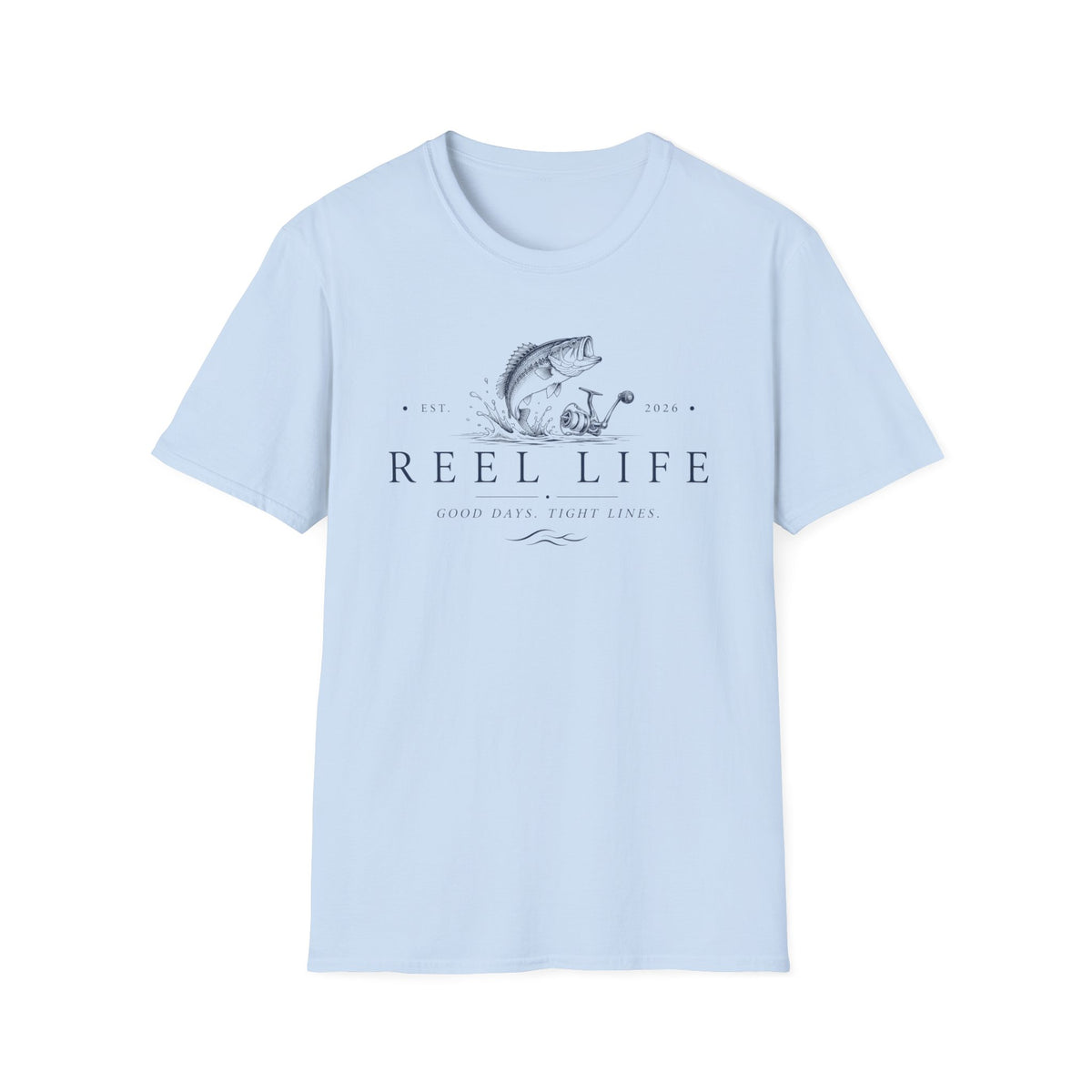 Reel Life Fish T-shirt