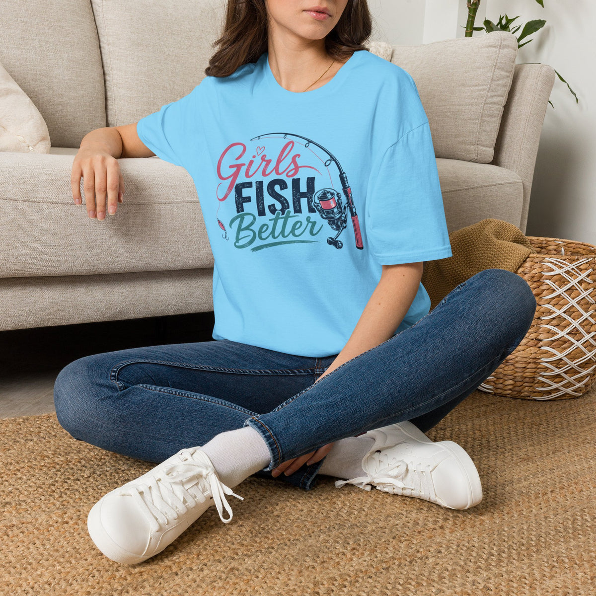 Girls Fish Better T-shirt