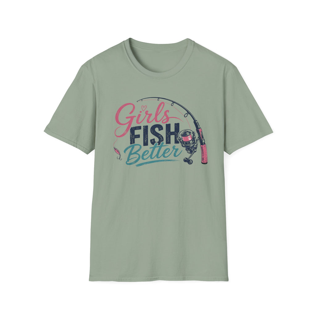 Girls Fish Better T-shirt