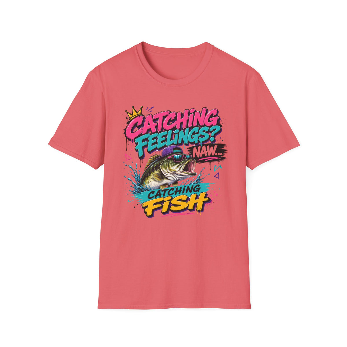 Catching Feelings Bass HipHop T-Shirt