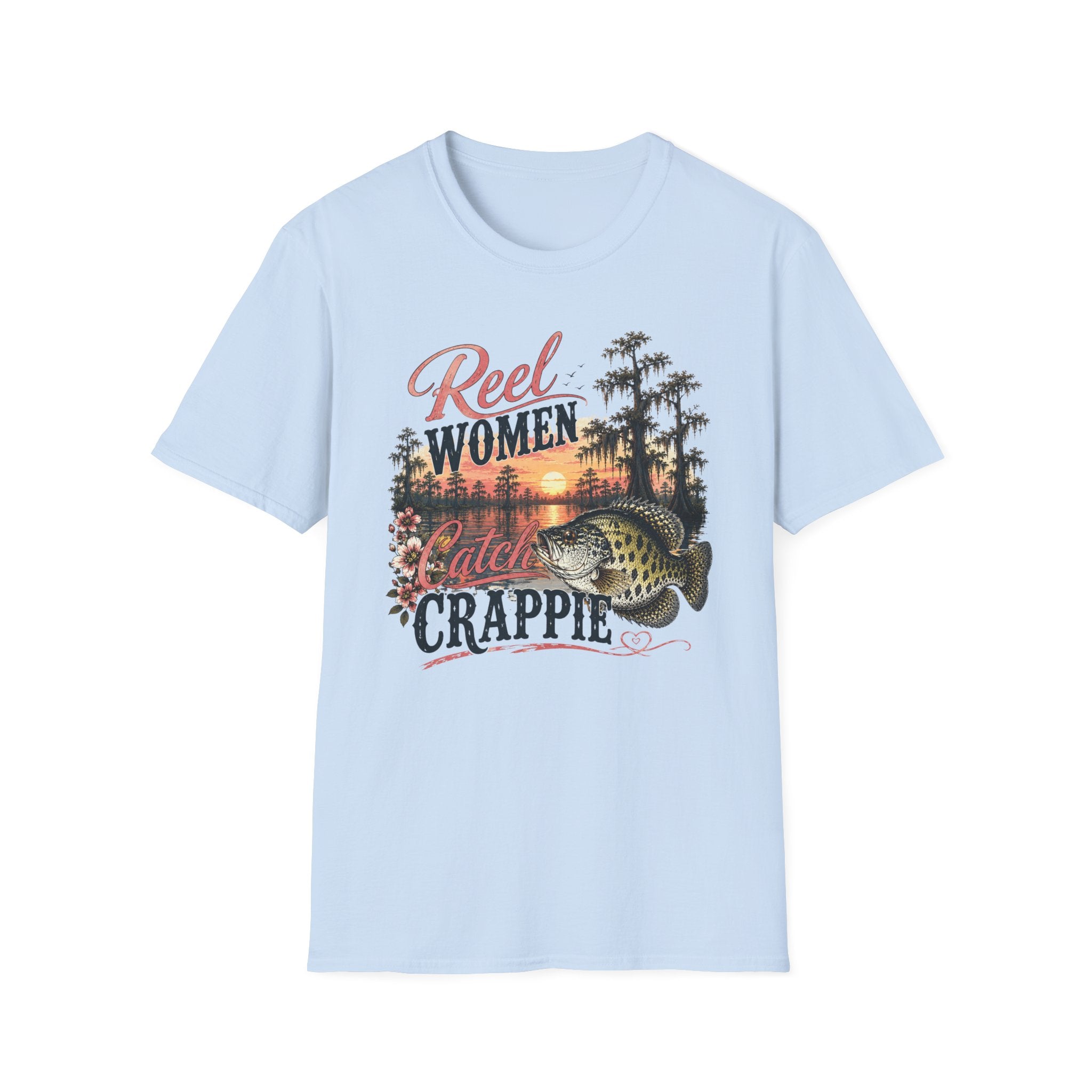 Reel Women Crappie T-shirt